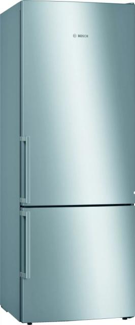 Хладилник Bosch KGE584ICP SER6 FS Fridge-freezer LowFrost, C, 191/70/77cm, 495l(377+118), 39dB, VitaFresh, inox EasyClean