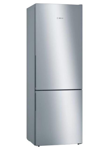 Хладилник Bosch KGE49AICA SER4 FS Fridge-freezer LowFrost, C, 201/70/65cm, 413l(302+111), 38dB, VitaFresh 28l, inox EasyClean