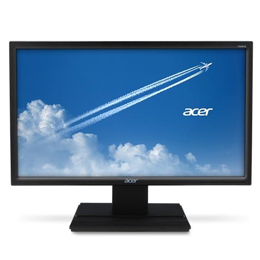 Монитор Acer V246HQLbmid, 23.6'', VA LED, 1920x1080, Anti-Glare, 5ms, 100M:1, 250cd/m2, VGA, DVI, HDMI, Speakers 2x2W, Tilt, Black