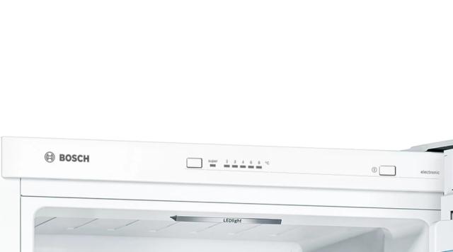 Хладилник Bosch KGV36VWEA SER4 FS Fridge-freezer LowFrost, E, 186/60/65cm, 308l(214+94), 39dB, VitaFresh, white