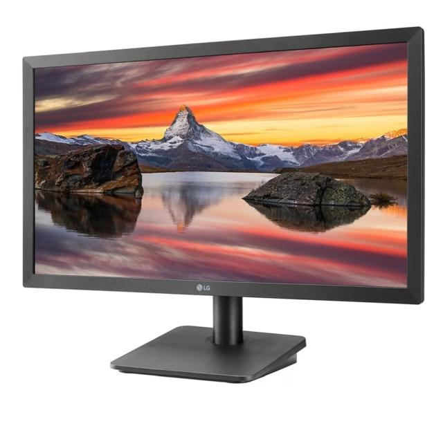 Монитор LG 22MP410P-B, 21.45" VA, 5ms (GtG at Faster), 75Hz, 3000:1, Dynamic Action Sync, 250 cd/m2, Full HD 1920x1080, AMD FreeSync, Eye-care, Reader Mode, D-Sub, HDMI, Tilt, Black