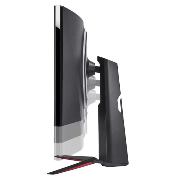 Монитор LG 38GN950P-B, 37.5" Ultragear Nano IPS 1ms, 21:9 Curved Gaming QHD+ (3840x1600), 160Hz, 1000:1, 450 cd/m2, 1000:1, DCI-P3 98%, AMD FreeSync, NVIDIA G-Sync, HDR 600, Sphere Lighting 2.0, USB Down/Up-stream, HDMI, DisplayPort, Tilt/Height, Bla