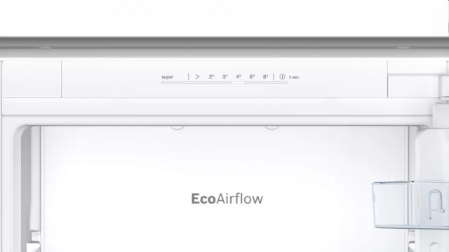 Хладилник Bosch KIN86NSF0, SER2, Built-in fridge-freezer, NoFrost, F, 177,2 cm 260 l (184+76), 39 dB, MultiBox, EcoAirflow, BigBox, SuperFreezing, VarioZone