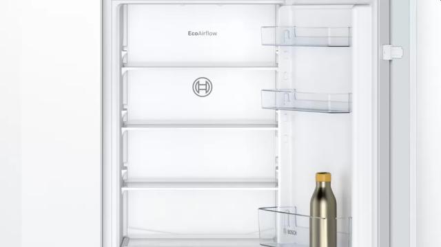Хладилник Bosch KIN86NSF0, SER2, Built-in fridge-freezer, NoFrost, F, 177,2 cm 260 l (184+76), 39 dB, MultiBox, EcoAirflow, BigBox, SuperFreezing, VarioZone