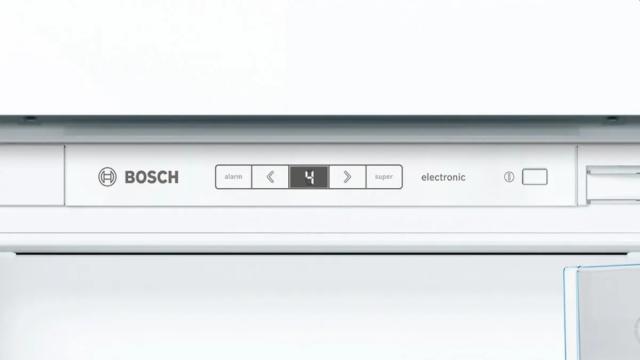 Хладилник Bosch KIF51AFE0 SER8, BI fridge, E, 140cm, 220l, 37dB(C), VitaFresh Pro 59l telescopic, Vario Shelf, display, flush-folding