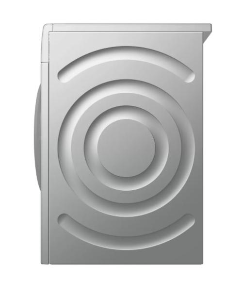 Сушилня Bosch WTH08200BY SER4, Tumble dryer with heat pump 8 kg , Energy efficiency A++,  65 dB, EasyClean AutoDry, Anti-vibration design, Fast drying 40 ', Drum volume 112 l, Silver stainless steel