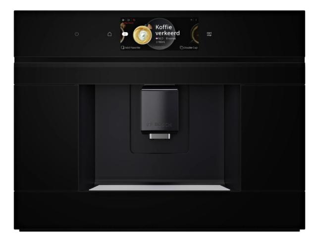Кафемашина Bosch CTL7181B0, SER8, Built-in fully-automatic coffee machine, Aroma Select, AromaDouble Shot, AutoMilk Clean, 19 bar, TFT-Touchdisplay Pro - 6.8", HC, Black