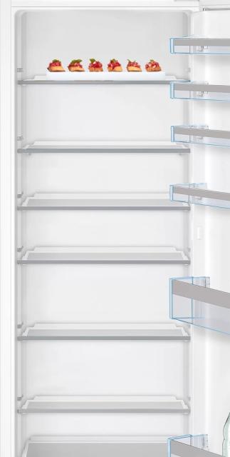 Хладилник Bosch KIR81VSF0 SER4 BI fridge, F, 177,5cm, 319l, 37dB, 2 MultiBox, flush-folding