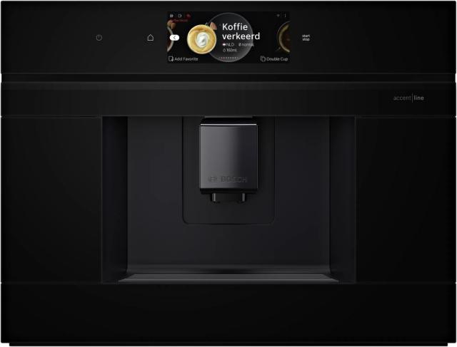 Кафемашина Bosch CTL9181D0, SER8, Built-in fully-automatic coffee machine, Tap water connection, Aroma Select, AromaDouble Shot, AutoMilk Clean, OneTouch Function, 19 bar, TFT-Touchdisplay Pro - 6.8", Voice Control, HC, Black