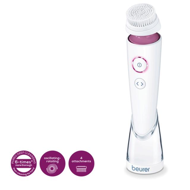 Уред за лице Beurer FC 95 Pureo Deep Cleansing Facial brush + Pore Deep 2 pcs