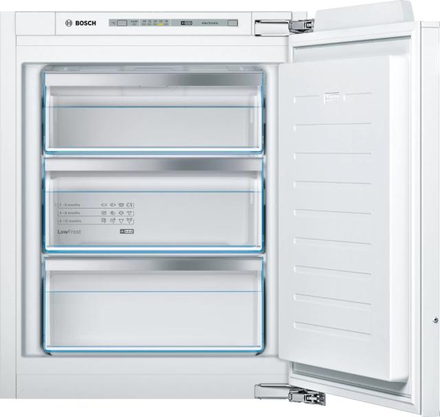 Фризер Bosch GIV11AFE0 SER6 BI freezer LowFrost, E, 71,2cm, 72l, 36dB, 3 drawers, LED control, flush-folding