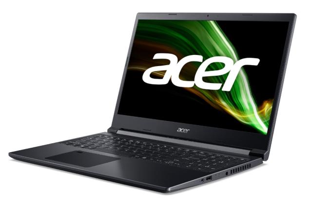 Лаптоп Acer Aspire 7, A715-42G-R8UF, AMD Ryzen 5 5500U (2.1GHz up to 4.0GHz, 8MB), 15.6" FHD IPS, 8GB DDR4 3200 (1 slot), 512GB NVMe SSD, GTX 1650 4GB GDDR6, Wi-Fi AX+BT5, FP, KB Backlight, No OS+ZTE A51 4G, Blue