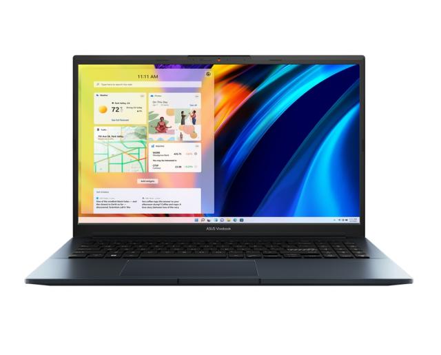Лаптоп Asus Vivobook Pro 15 OLED M6500QC-OLED-L731X,AMD Ryzen 7 5800H (3.2GHz up to 4.4GHz, 16MB), 15.6"OLED FHD (1920x1080) GL, 400NITS(HDR) ,DDR4 16GB(ON BD) NVIDIA GeForce RTX 3050 4GB GDDR6,1TB PCIEG3 SSD, Windows 11 Pro, Ilim kbd., Blue+ZTE A51 