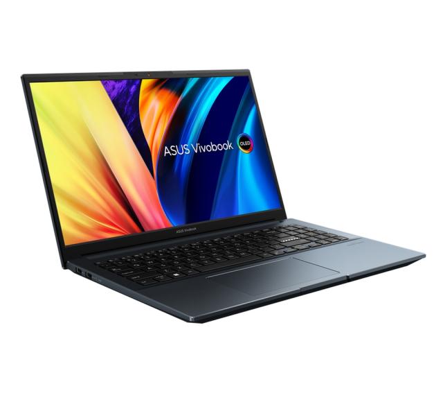 Лаптоп Asus Vivobook Pro 15 OLED M6500QC-OLED-L731X,AMD Ryzen 7 5800H (3.2GHz up to 4.4GHz, 16MB), 15.6"OLED FHD (1920x1080) GL, 400NITS(HDR) ,DDR4 16GB(ON BD) NVIDIA GeForce RTX 3050 4GB GDDR6,1TB PCIEG3 SSD, Windows 11 Pro, Ilim kbd., Blue+ZTE A51 