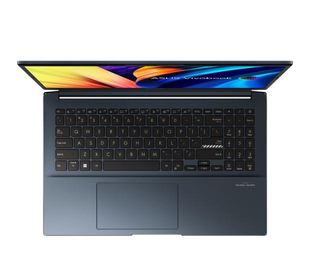 Лаптоп Asus Vivobook Pro 15 OLED M6500QC-OLED-L731X,AMD Ryzen 7 5800H (3.2GHz up to 4.4GHz, 16MB), 15.6"OLED FHD (1920x1080) GL, 400NITS(HDR) ,DDR4 16GB(ON BD) NVIDIA GeForce RTX 3050 4GB GDDR6,1TB PCIEG3 SSD, Windows 11 Pro, Ilim kbd., Blue+ZTE A51 