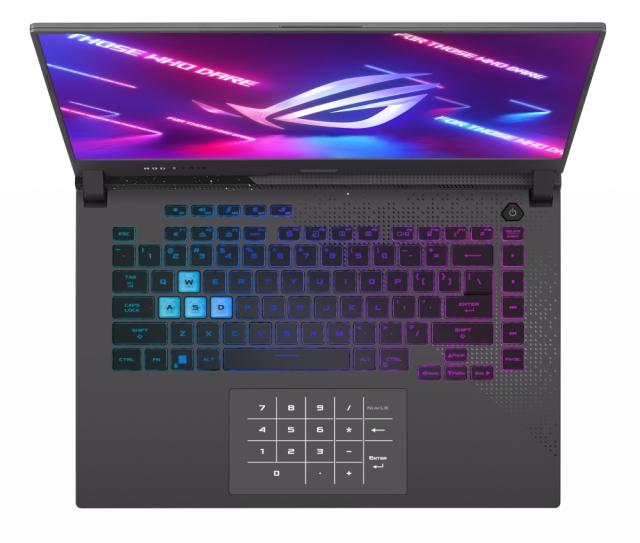 Лаптоп Asus ROG Strix G15 G513RM-LN397, AMD Ryzen 7-6800H (8-core/16-thread, 20MB cache, up to 4.7 GHz max boost) 15.6"  IPS AG WQHD (2560 x 1440) 16:9,240Hz, 16GB DDR5PCIE NVME 1TB SSD, RTX 3060 6GB GDDR6,WiFi 6,RGB Kbd, No OS, Eclipse Gray+ZTE A51 