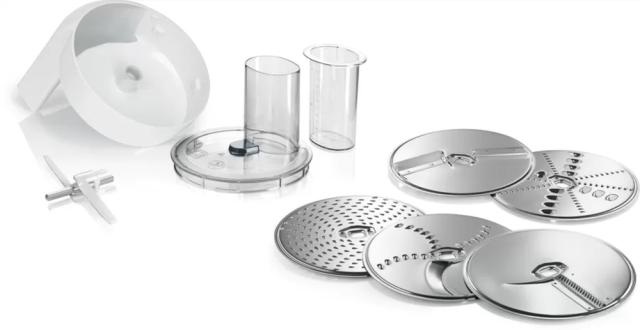 Аксесоар Bosch MUZ5VL1, Veggielove kit, 5 discs for fast cutting, planing and shredding of a wide range of products