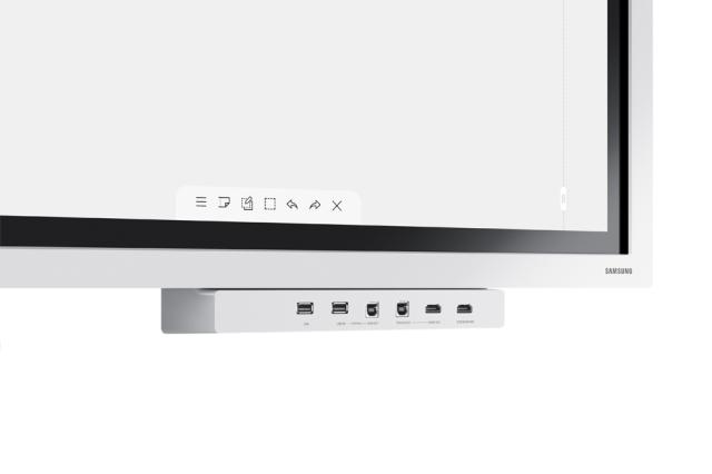 Интерактивен дисплей Samsung Flip WM65R 65"  3,840 x 2,160, 4K Digital Flipchart TOUCH , Mirroring, Remote Management, Wi-Fi, Remote PC & Bluetooth Support, HDMI