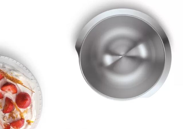 Аксесоар Bosch MUZ5ER2, Stainless steel bowl, 3.9 l capacity (max. 2.0 kg of dough)