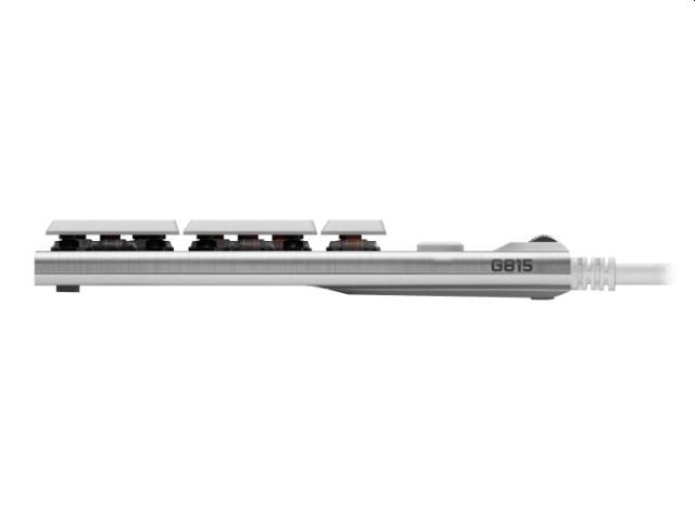 Клавиатура G815 LIGHTSPEED RGB Mechanical Gaming Keyboard GL Tactile - WHITE - US INT`L - USB - N/A - INTNL-973 - TACTILE SWITCH