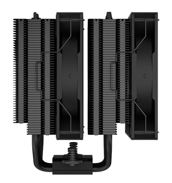 Охладител за процесор DeepCool AG620 BK ARGB, 3-pin/4-pin PWM, Intell/AMD