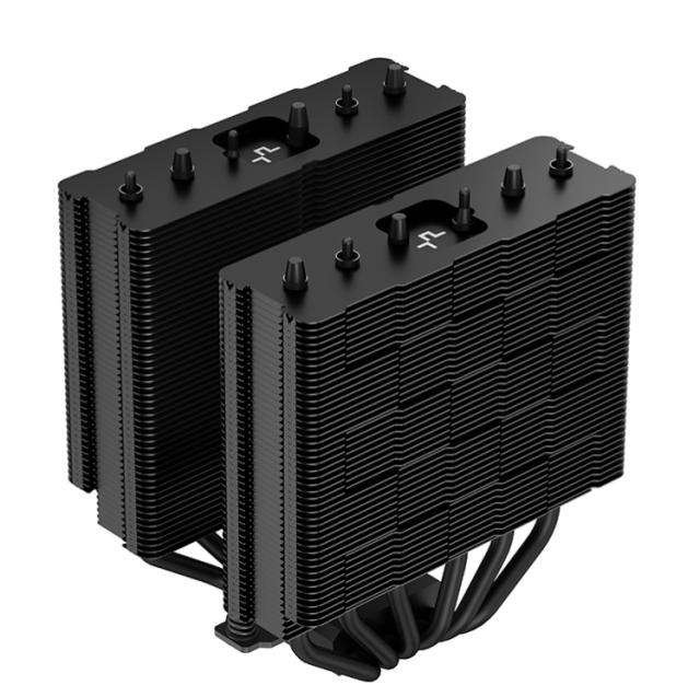 Охладител за процесор DeepCool AG620 BK ARGB, 3-pin/4-pin PWM, Intell/AMD
