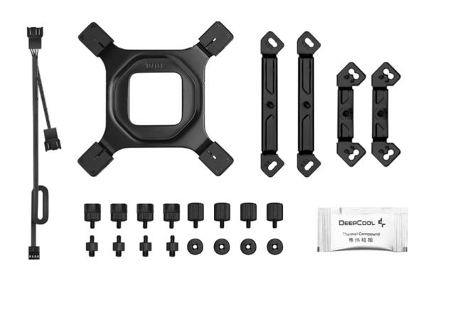 Охладител за процесор DeepCool AG620 BK ARGB, 3-pin/4-pin PWM, Intell/AMD