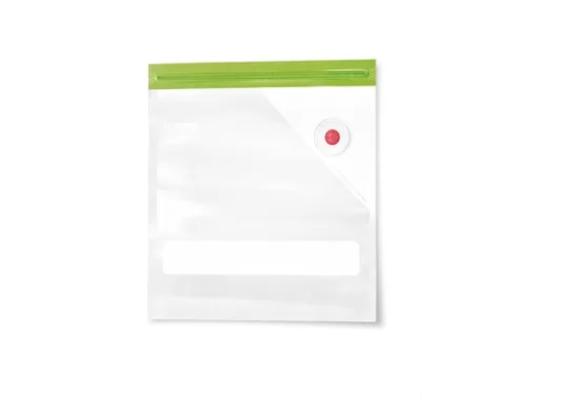 Аксесоар Bosch MSZV0FB1, Set of 10 vacuum bags with zipper (1.2 l), BPA-free, reusable, dishwasher safe, suitable for low-temperature sous-vide cooking