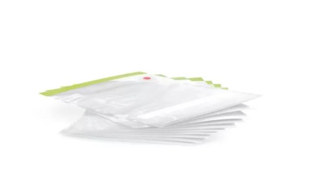 Аксесоар Bosch MSZV0FB3, Set of 10 large vacuum bags with zipper (3.8 l), BPA-free, reusable, dishwasher safe, suitable for low-temperature sous-vide cooking