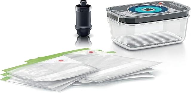 Аксесоар Bosch MSZV6FS1 Set of Vacuum accessories for blender ErgoMixx, Included 1 vacuum box, powerful vacuum pumpmade & reusable envelopes