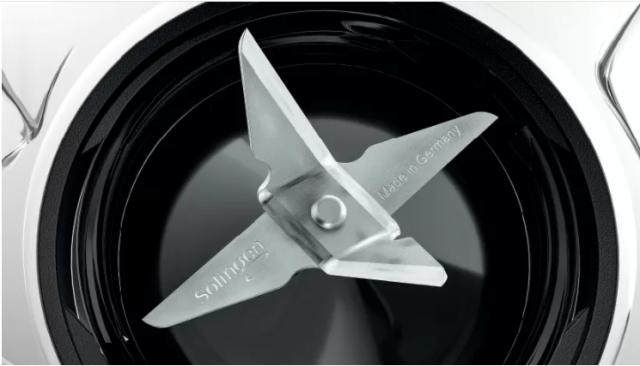 Блендер Bosch MMB2111M, Blender VitaPower Series 2, 0,6 L, 450 W, ToGo bottle from Tritan, Stainless steel