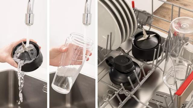 Блендер Bosch MMB2111M, Blender VitaPower Series 2, 0,6 L, 450 W, ToGo bottle from Tritan, Stainless steel