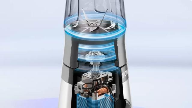 Блендер Bosch MMB2111T, Blender VitaPower Series 2, 0,6 L, 450 W, ToGo bottle from Tritan, Silver