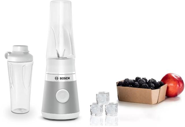 Блендер Bosch MMB2111T, Blender VitaPower Series 2, 0,6 L, 450 W, ToGo bottle from Tritan, Silver