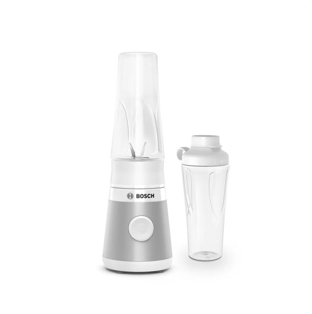 Блендер Bosch MMB2111T, Blender VitaPower Series 2, 0,6 L, 450 W, ToGo bottle from Tritan, Silver