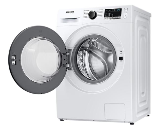 Пералня Samsung WW90T4040CE/LE,  Washing Machine, 9 kg, 1400 rpm, Energy Efficiency D, Digital inverter motor, Hygiene Steam, Drum Clean, LED display, Spin Efficiency B, White
