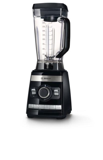 Блендер Bosch MMBH6P6B, Universal blender, VitaBoost, 1600 W, Black
