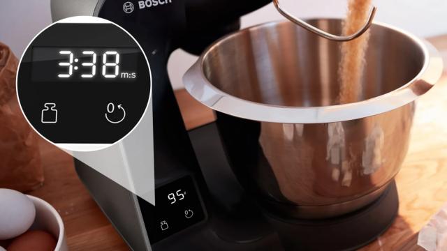 Кухненски робот Bosch MUM5XC66, Food processor with scale, MUM5, 3D Planetary Mixing, 1000 W, 7-speed, add. Meat grinder, Juicer, Bottle with a capacity of 0.5 l for smoothies, Black