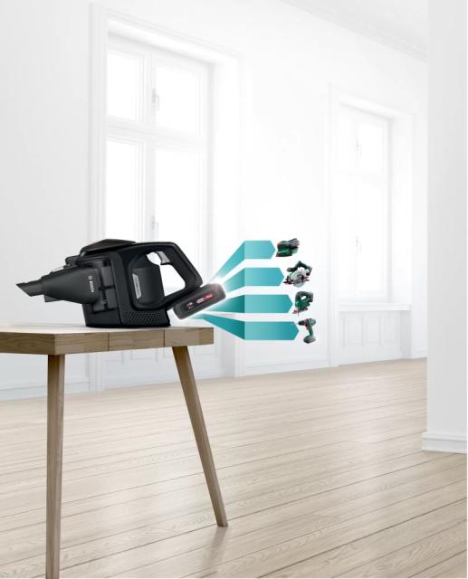 Прахосмукачка Bosch BCS8214PRQ, Cordless Handstick Vacuum Cleaner, Unlimited Gen2 ProParquet, Series 8, TurboSpin motor, 78 dB(A), 4.0 Ah battery, 18.0V, Soft HardFloor brush and AllFloor HighPower brush with LED, 2 in 1 furniture brush and upholster