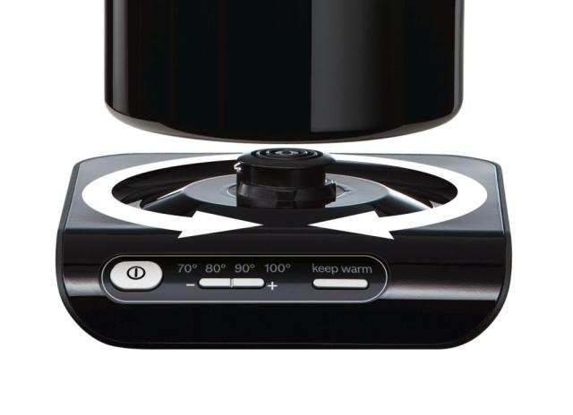 Електрическа кана Bosch TWK8613P, Plastic Kettle, Styline, 1.5 l, 1850-2200 W, 1.7 l, KeepWarm function up to 30 min, Black