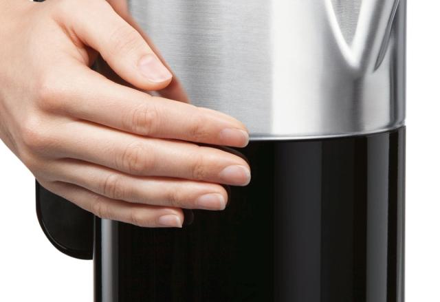 Електрическа кана Bosch TWK8613P, Plastic Kettle, Styline, 1.5 l, 1850-2200 W, 1.7 l, KeepWarm function up to 30 min, Black