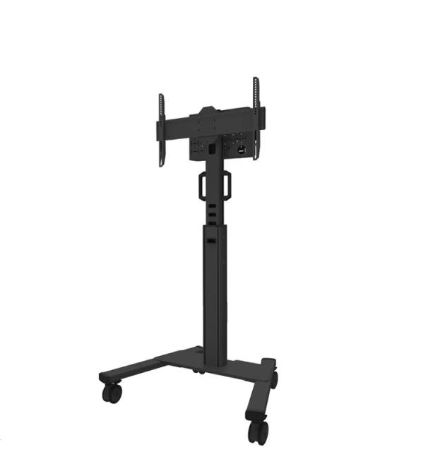 Стойка Neomounts Select Mobile Display Floor Stand (37-75") 10 cm. Wheels, Black