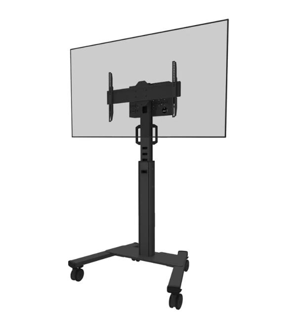 Стойка Neomounts Select Mobile Display Floor Stand (37-75") 10 cm. Wheels, Black