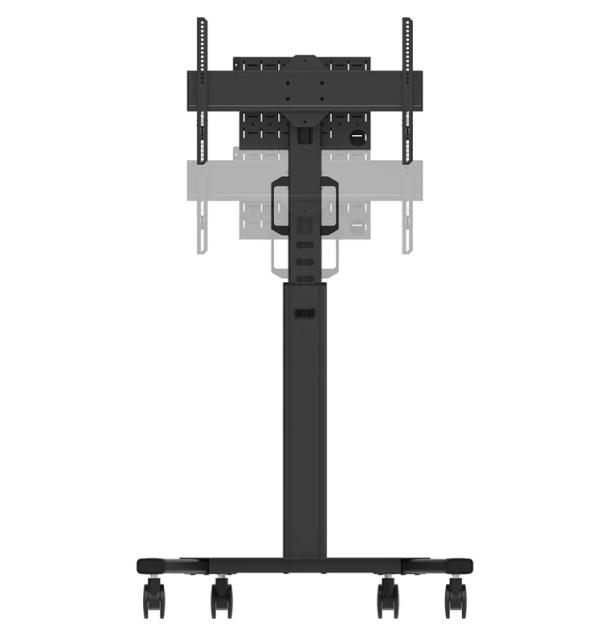 Стойка Neomounts Select Mobile Display Floor Stand (37-75") 10 cm. Wheels, Black