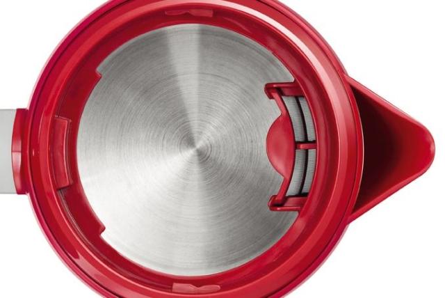 Електрическа кана Bosch TWK3A014, Plastic kettle, CompactClass, 2000-2400 W, 1.7 l, Red