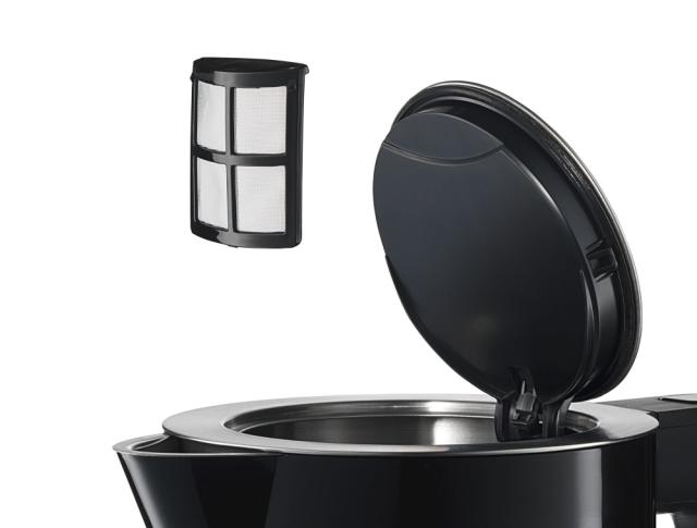 Електрическа кана Bosch TWK7203, Premium Inox Kettle, 1850-2200 W, 1.7 l, OneCup function, KeepWarm function up to 30 min, Stainless steel