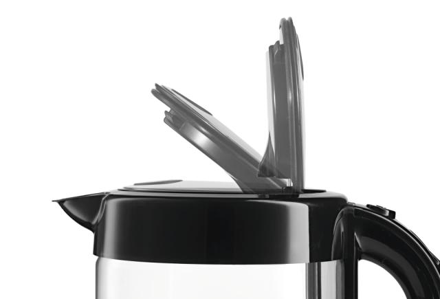 Електрическа кана Bosch TWK70B03, Glass kettle, 2000-2400 W, 1.7 l capacity, automatic switch off, glass/black