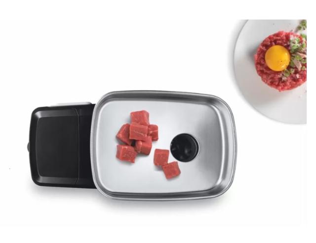 Месомелачка Bosch MFW68640, Meat mincer, ProPower, 800 W - 2200W, Discs: 3 / 4,8 / 8 mm, Sausage attachment, Kebbe attachment, Out: 4.3kg/min, Black, chrome