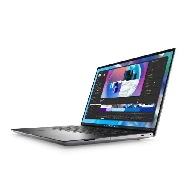 Лаптоп Dell Precision 5680, Intel Core i9-13900H (24MB, 14C,2.6-5.4GHz), 16" OLED touch (3840x2400), WLED DCI-P3 99%, 400 nits, Cam, 32GB (2x16 GB) LPDDR5, 6000MT/s, 1TB M.2 Gen 4 PCIe, NVIDIA RTX 3500 Ada, 12GB GDDR6, Wi-Fi 6/6E, BT, Backlit, Win 11