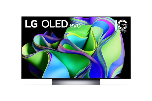 Телевизор LG OLED48C31LA, 48" UHD OLED evo, 4K (3840 x 2160), DVB-C/T2/S2, Full Cinema Screen, Alpha 9 Processor, 120Hz, ThinQ AI, HDR10, VRR, NVIDIA G-SYNC, AMD FreeSync, Dolby Vision, Dolby Atmos, Wi-Fi, Bluetooth, HDMI, USB, Airplay 2, Multi View,